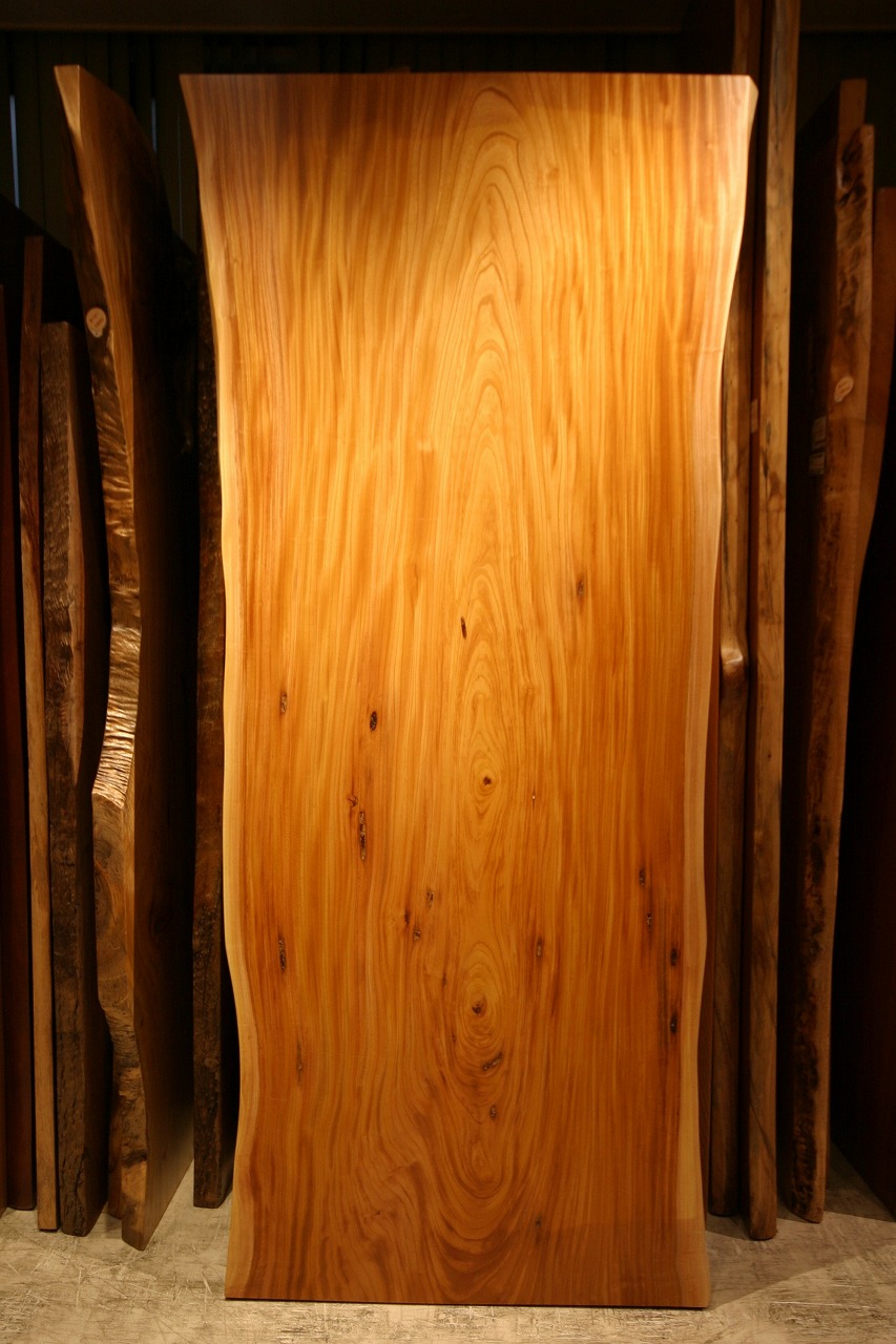 一枚板 欅（けやき・ケヤキ）材 　テーブル用天板 セール 2310×1070~910 mm