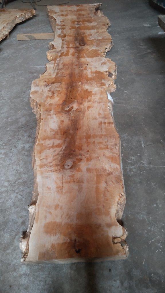 天然木 新潟工場 楓（かえで）材 一枚板 カウンター、テーブル用天板