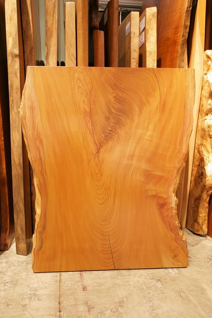 一枚板 欅(けやき・ケヤキ)材 テーブル用天板 セール1075×920~700 mm